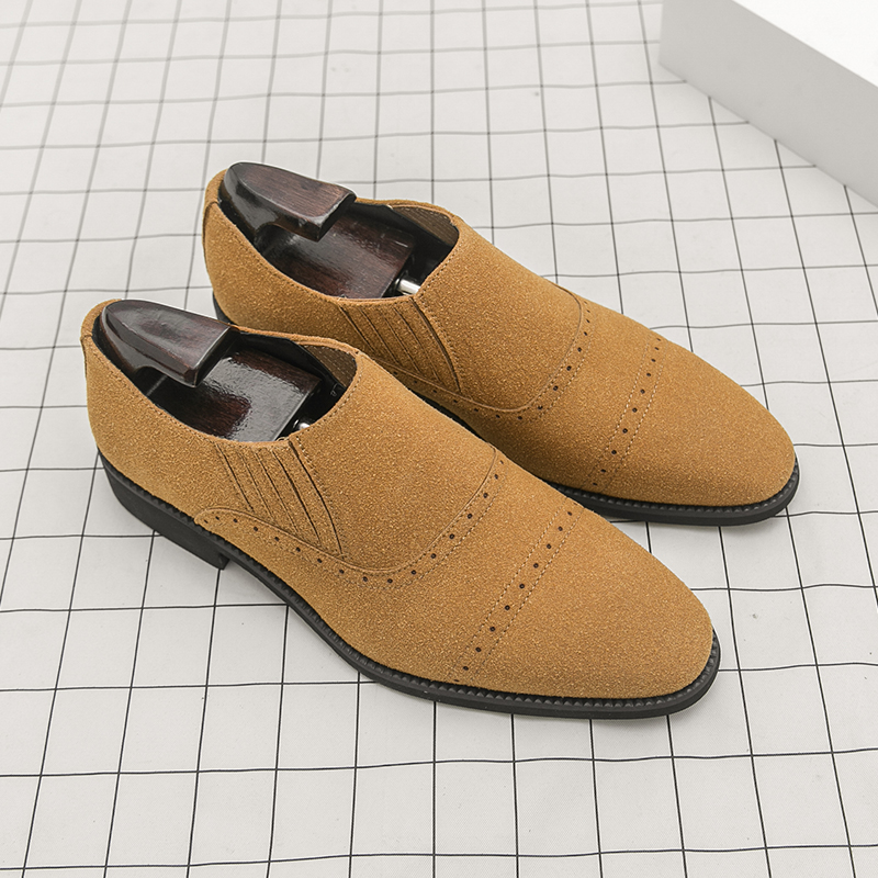 Formal Wear For Men Yellow - Мужские лоферы в стиле ретро, черно-желтые