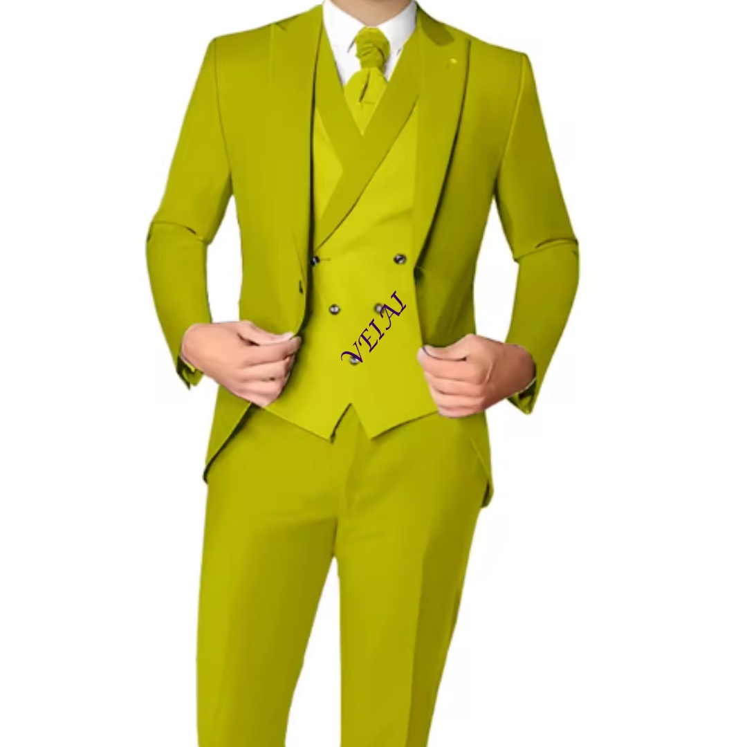 Mens Formal - Костюм для мальчиков, приталенный смокинг, свадебный