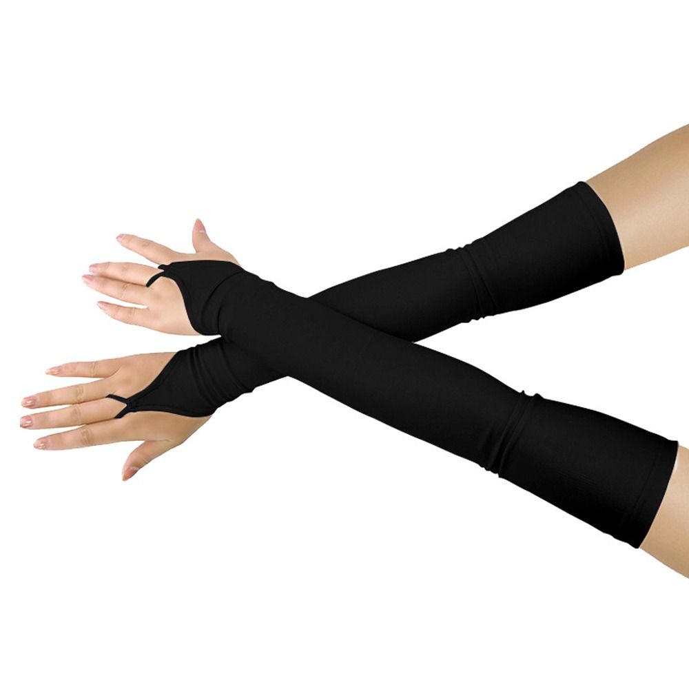 Formal Wear Gloves Men - Перчатки женские/мужские Длинные без пальцев, мягкие