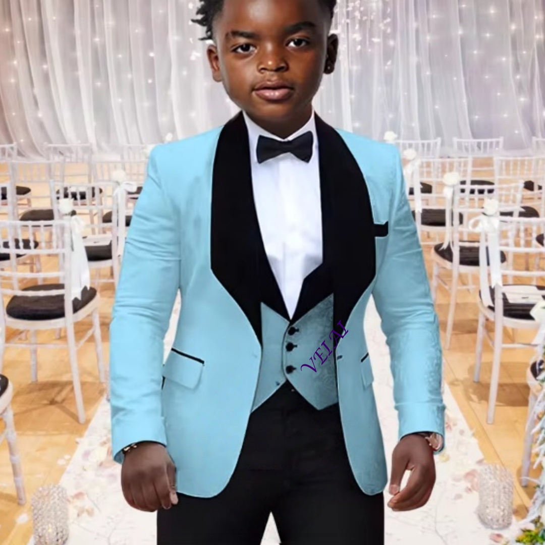 Mens Formal - Роскошный жаккардовый костюм для мальчика из