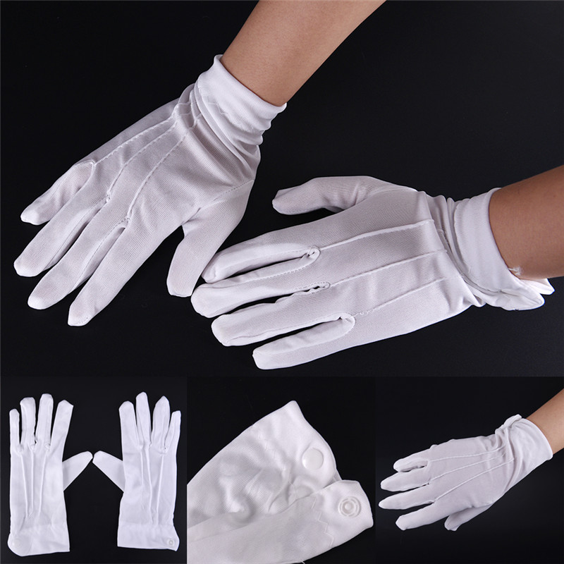 Formal Wear Gloves Men - Модный дизайн, 1 пара белых официальных