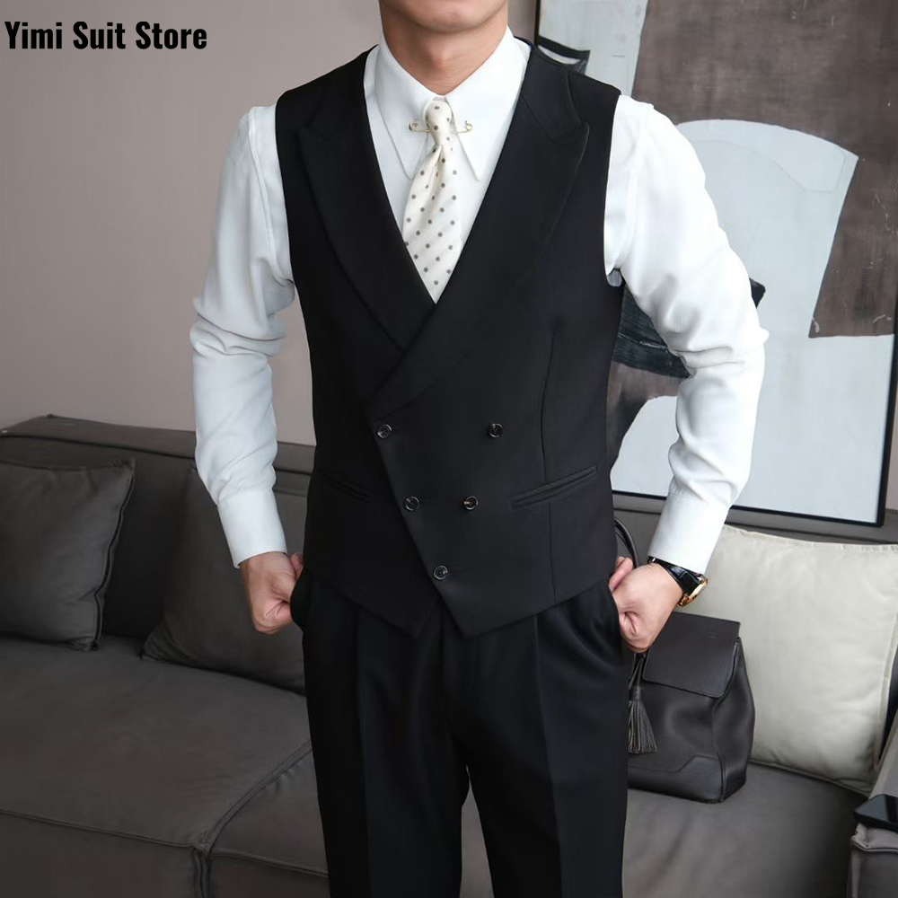 Черные мужские костюмы высоког – обзор и цена Men Formal Wear Modern