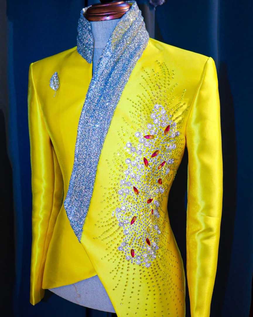 Модные желтые свадебные смокин – обзор и цена Formal Wear For Men Yellow