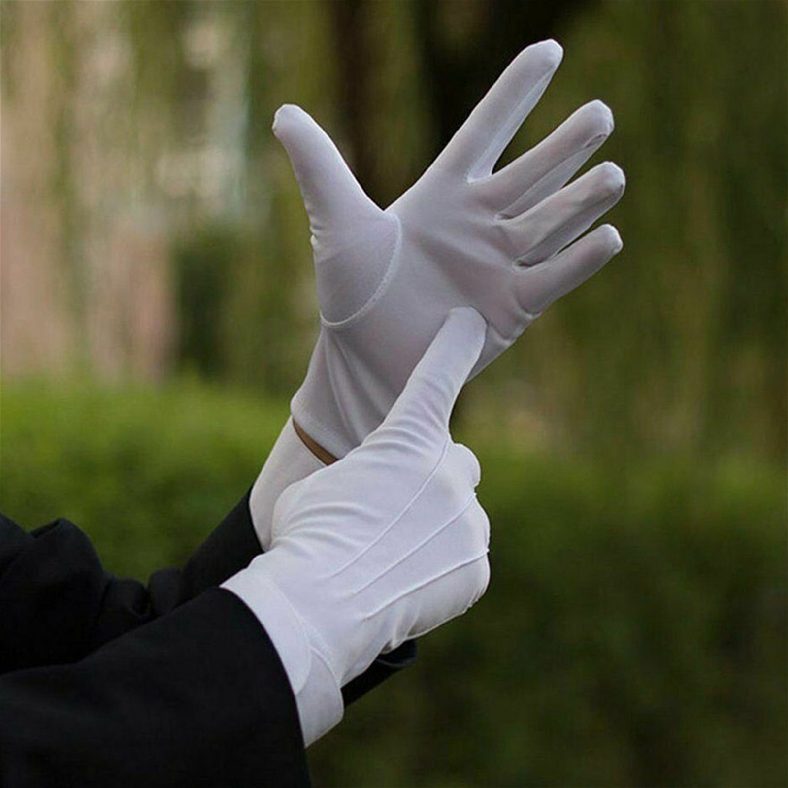 Белые хлопковые перчатки, мужс – обзор и цена Formal Wear Gloves Men