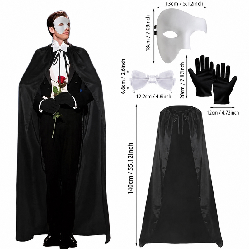 Костюм для Хэллоуина: маскарад – обзор и цена Formal Wear Gloves Men